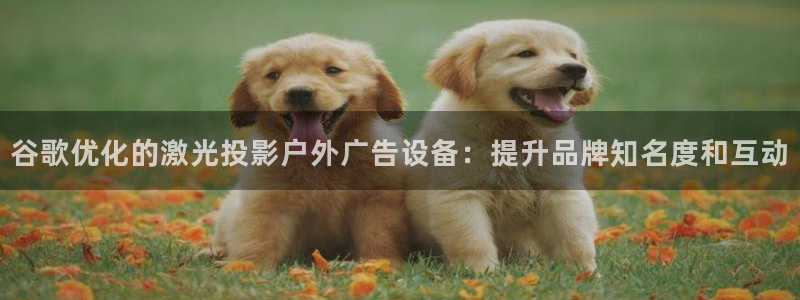 杏宇平台招商：谷歌优化的激光投影户外广告设备：提升品牌知名度和互动