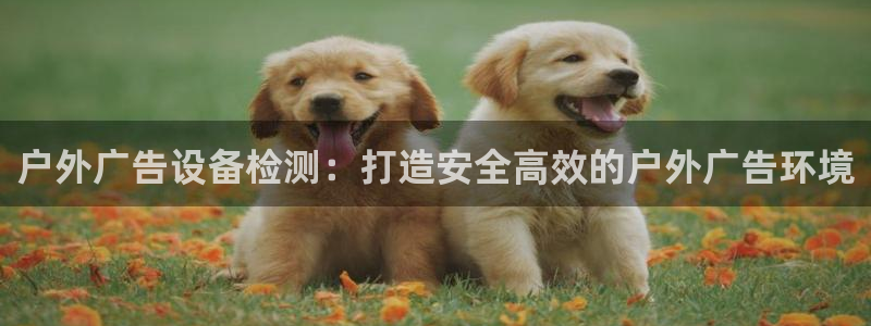 杏宇平台代理多少钱：户外广告设备检测：打造安全高效的户外广告环境
