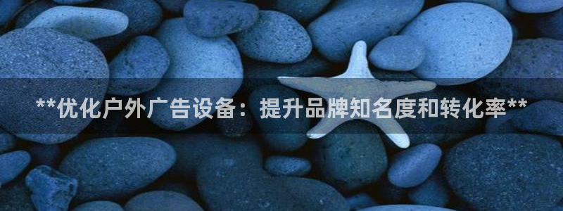 杏宇平台是什么：**优化户外广告设备：提升品牌知名度和转化率**
