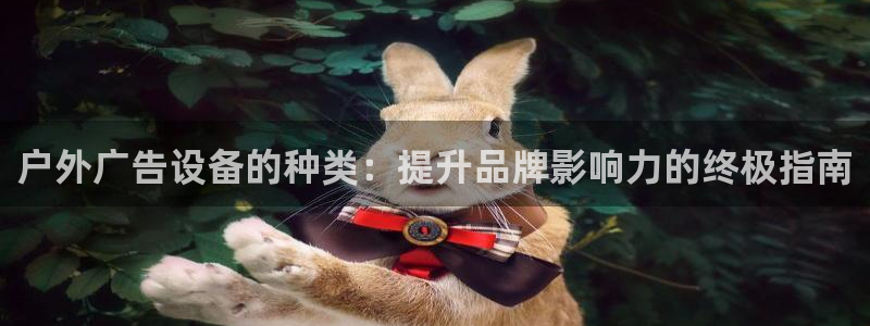杏宇平台招商：户外广告设备的种类：提升品牌影响力的终极指南