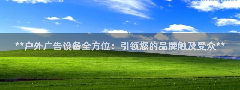 杏宇平台代理怎么样可靠吗：**户外广告设备全方位：引领您的品牌触及受众**