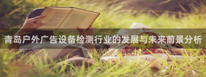 杏宇平台注册登录：青岛户外广告设备检测行业的发展与未来前景分析