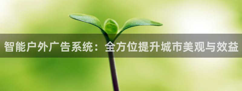 杏宇平台怎么样赚钱：智能户外广告系统：全方位提升城市美观与效益