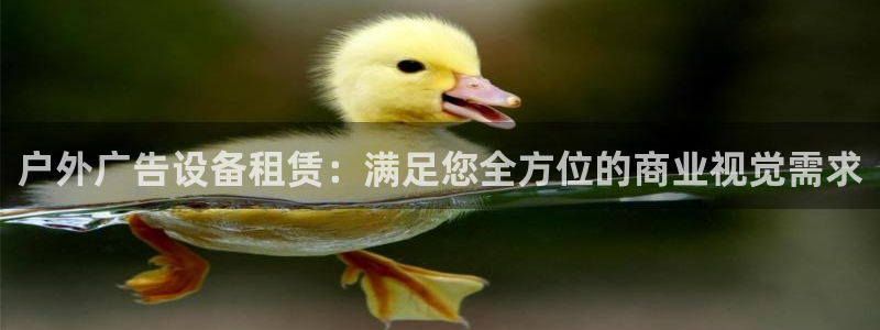 杏宇平台怎么样：户外广告设备租赁：满足您全方位的商业视觉需求