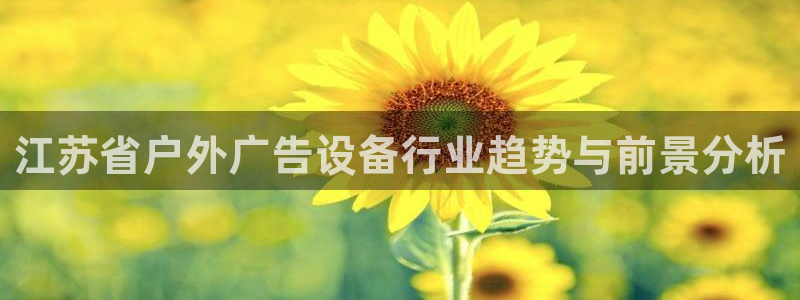 杏宇平台提现为什么这么久呢：江苏省户外广告设备行业趋势与前景分析